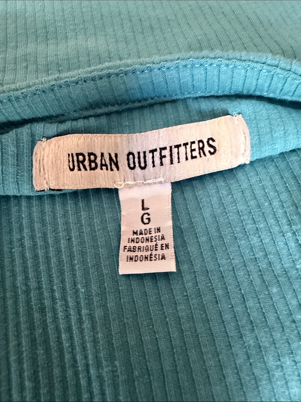 NWT-Aqua Halter Collar Ribbed Knit Dress - Picture 2 of 11